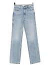 Khaite Danielle Jeans In Blue