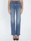 Khaite Isla Jeans In Blue