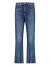 Khaite 'danielle' Jeans In Blue