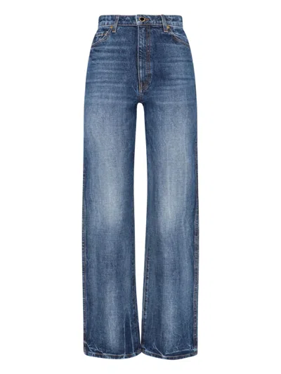Khaite Danielle Jeans In Blue