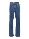 Khaite Danielle Denim Cotton Jeans In Blue