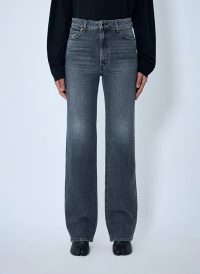 Khaite Danielle Jeans In Blue