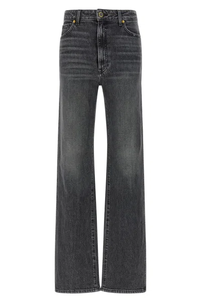 Khaite Danielle Jeans In Gray