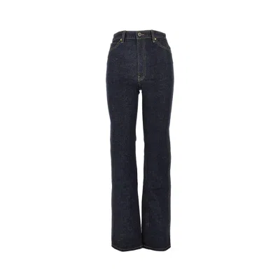 Khaite 'danielle' Jeans In Gray
