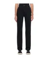 Khaite Danielle Straight-leg Jeans In Black