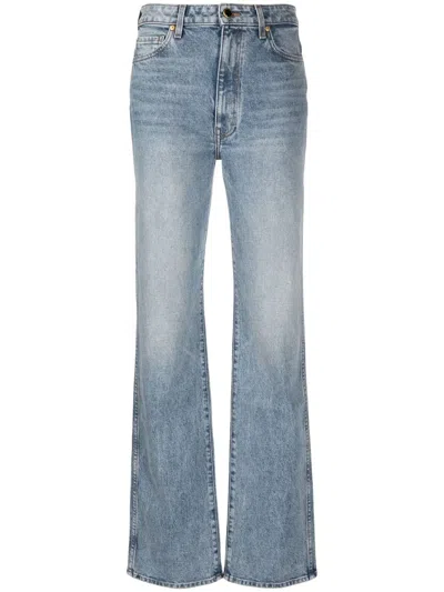 KHAITE DANIELLE STRAIGHT-LEG JEANS