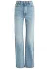 Khaite Danielle Straight-leg Jeans In Denim