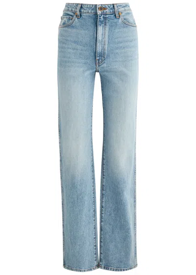 Khaite Danielle Straight-leg Jeans In Denim