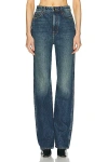 Khaite Danielle Straight Leg Jeans In Stinson