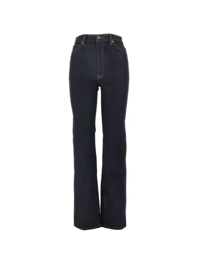 Khaite Danielle Straight-leg Jeans In Blue
