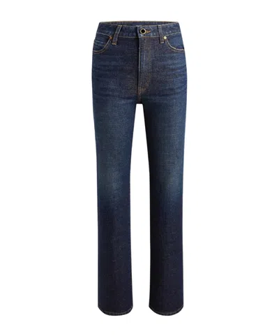 Khaite Danielle Stretch Jeans In Black
