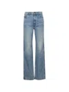 Khaite Danielle Ttretch Jeans In Blue