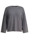 Khaite Darcy Wool Sweater In Gray