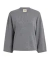 Khaite Darcy Wool Sweater In Gray