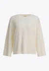 Khaite Darcy Wool Sweater In Neutral
