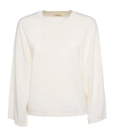 Khaite Darcy Wool Sweater In White
