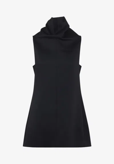 Khaite Daria Mini Dress In Black