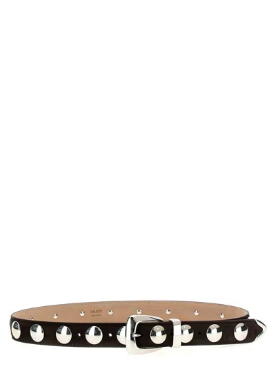 Khaite Dark Brown Benny Belt