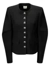 Khaite Black Darlman Jacket In Black