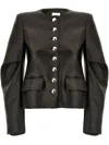 Khaite Black Darlman Jacket In Black