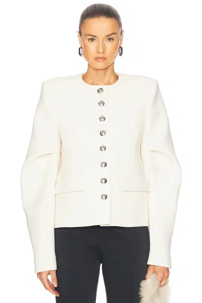 Khaite Darlman Jacket In Cream