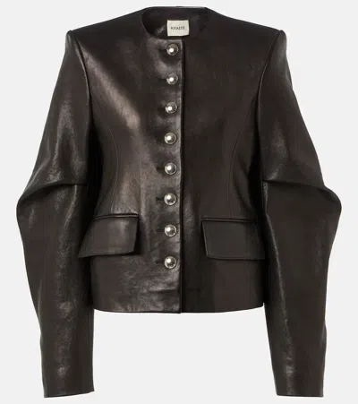 Khaite Darlman Casual Jackets, Parka Black