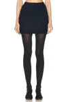 Khaite Darrion Skirt In Navy