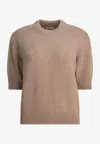 Khaite Davin Cashmere Knit Top
