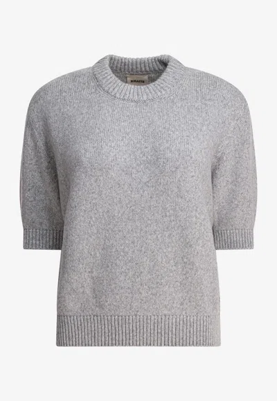 Khaite Davin Cashmere Knit Top