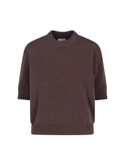Khaite Davin Sweater In Brown