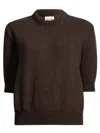 Khaite Davin Sweater In Brown