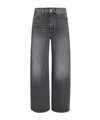 Khaite Stretch Denim Jeans In Gray