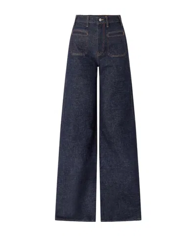 KHAITE DELMONICO HIGH-WAISTED WIDE-LEG JEANS