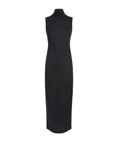 Khaite Demi Dress In Black