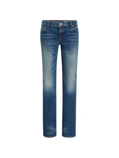 Khaite Denim "conforti" In Blue