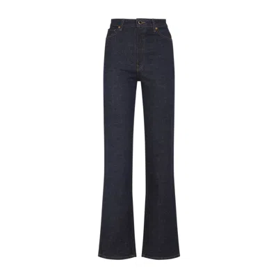Khaite Denim Cotton Jeans In Blue