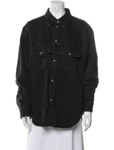 Pre-owned Khaite Denim Jacket W/ Tags In Black