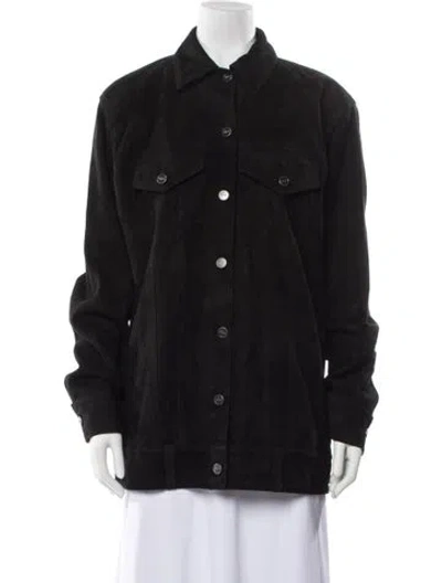 Pre-owned Khaite Denim Jacket W/ Tags In Black