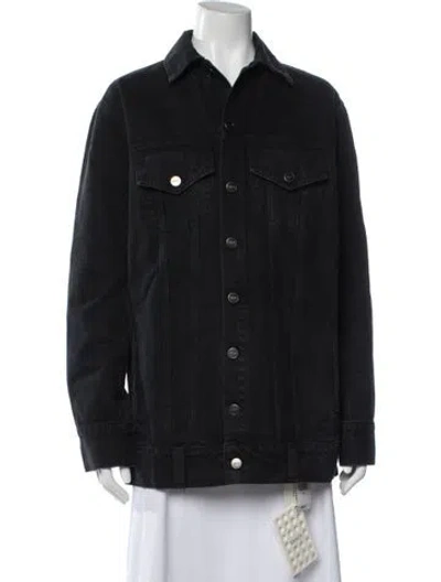 Pre-owned Khaite Denim Jacket W/ Tags In Black