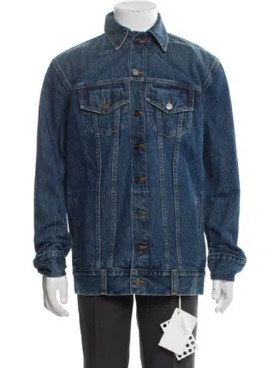 Pre-owned Khaite Denim Jacket W/ Tags In Blue