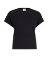 Khaite Mae Short-sleeved T-shirt In Black
