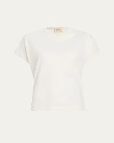 KHAITE DEVRA V-NECK TOP