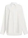 Khaite Long-sleeved Shirt In White