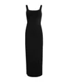 Khaite Dixi Dress In Black