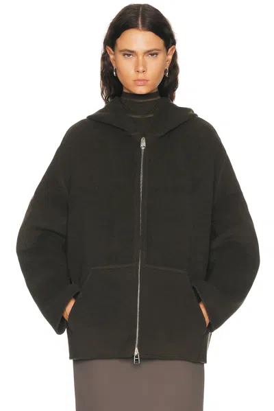 Khaite Dolem Jacket In Army Melange