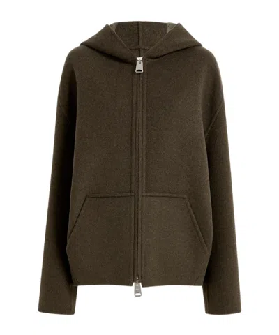 Khaite Dolem Jacket In Brown