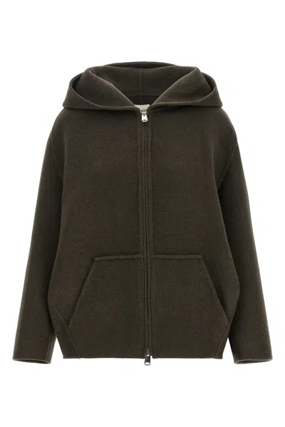 Khaite 'dolem' Jacket In Brown