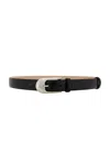 Khaite Dome Silver Belt In Black