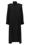 Khaite Donna Coat In Black