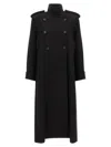 Khaite Donna Coat In Black